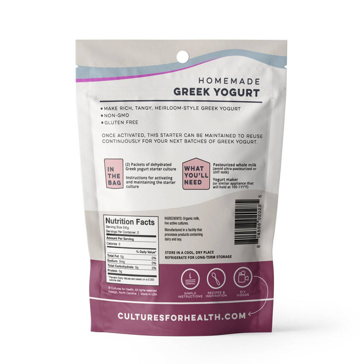 Greek Yogurt Starter Culture