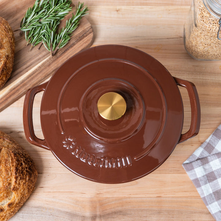 Enameled Cast Iron Dutch Oven