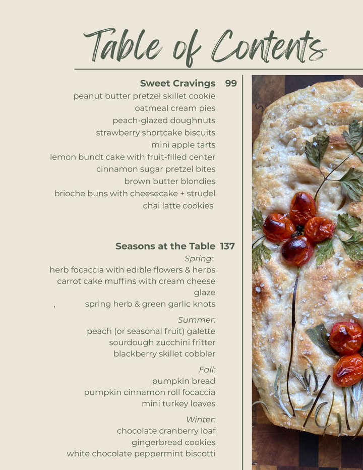 A Taste of Sourdough Cookbook (eBook)