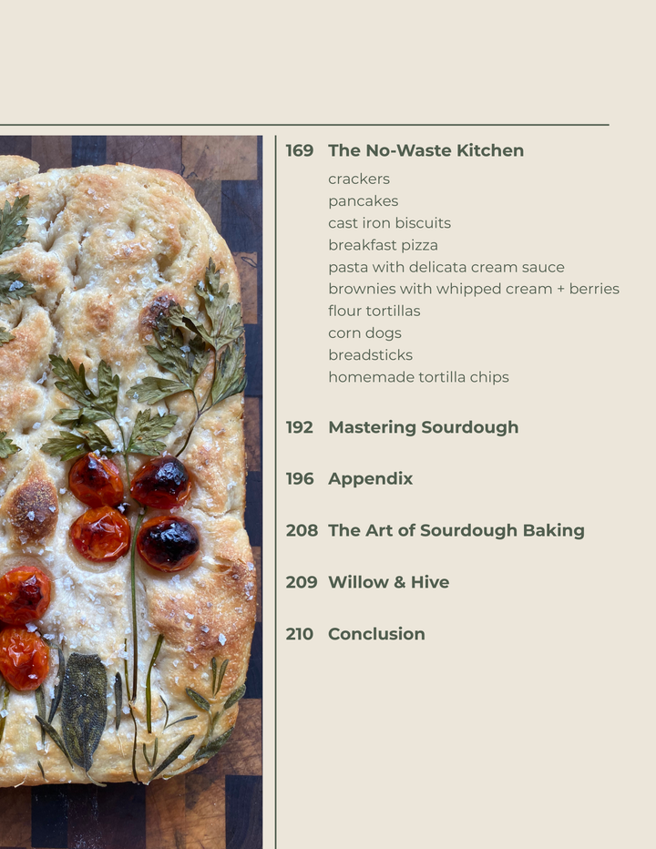 A Taste of Sourdough Cookbook (eBook)