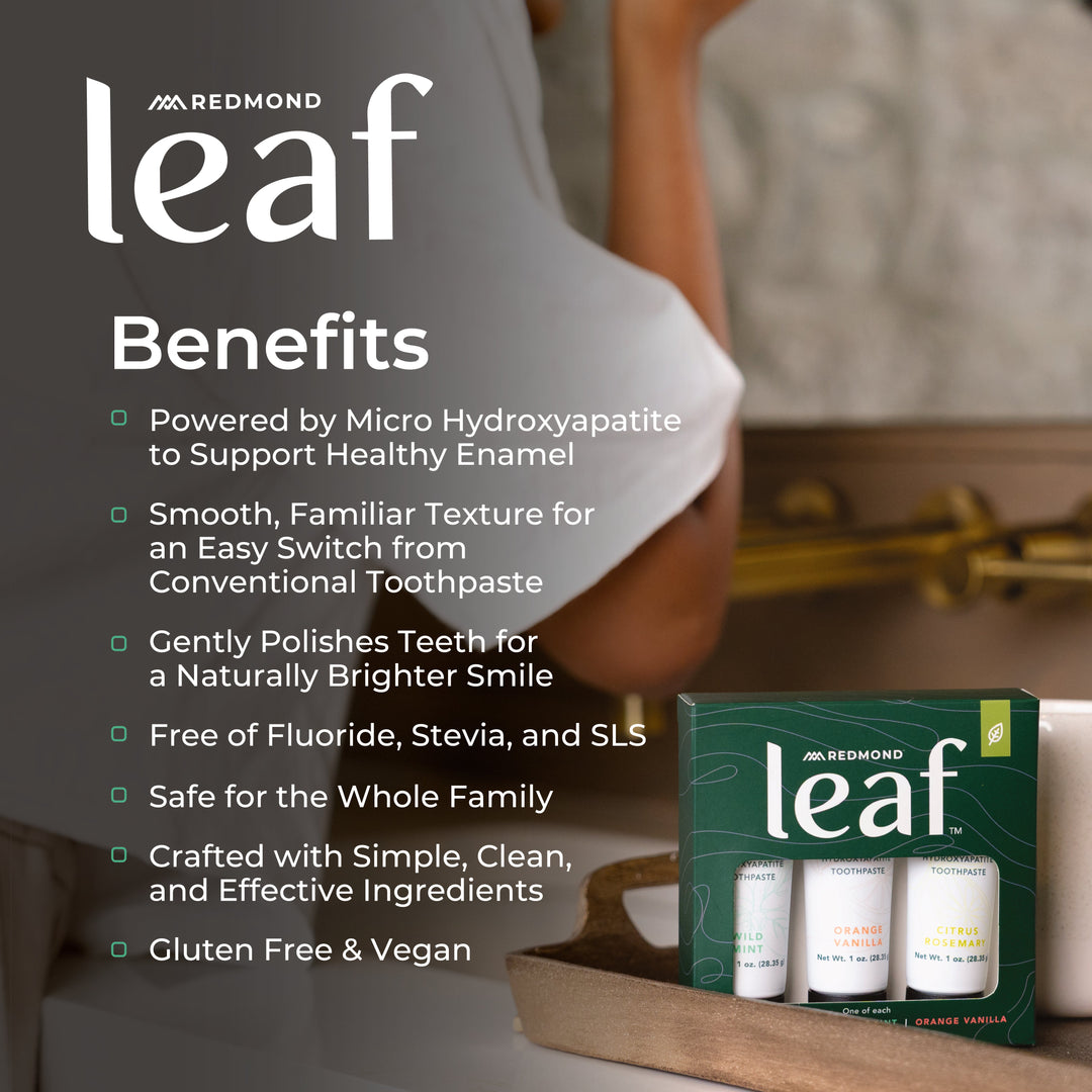 Leaf Toothpaste 1 oz Tubes