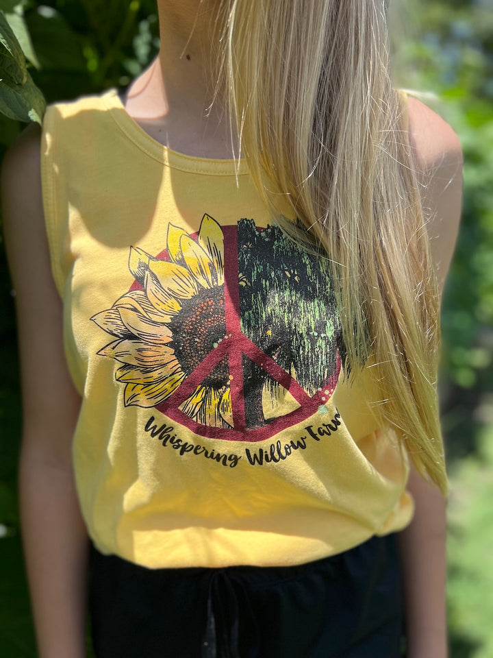 WWF - Sunflower/Willow Tank Top | Yellow