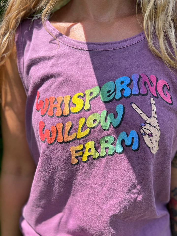 WWF - Hippie Tank Top | Pink