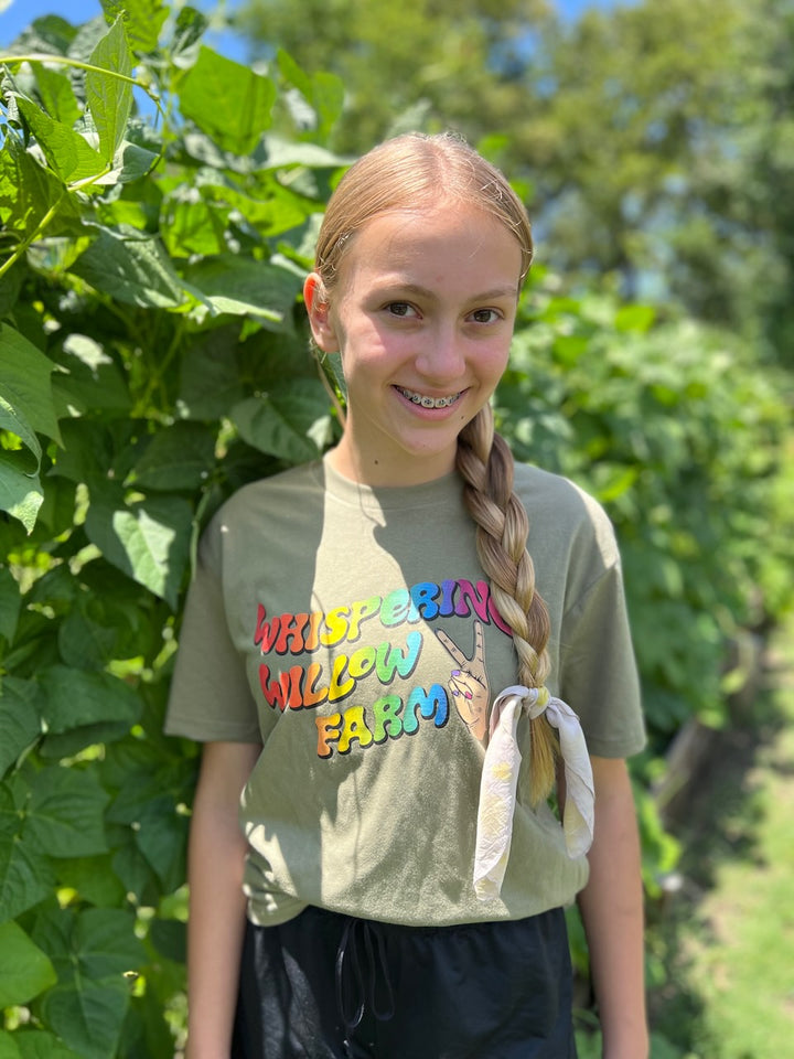 WWF - Hippie T-Shirt | Olive