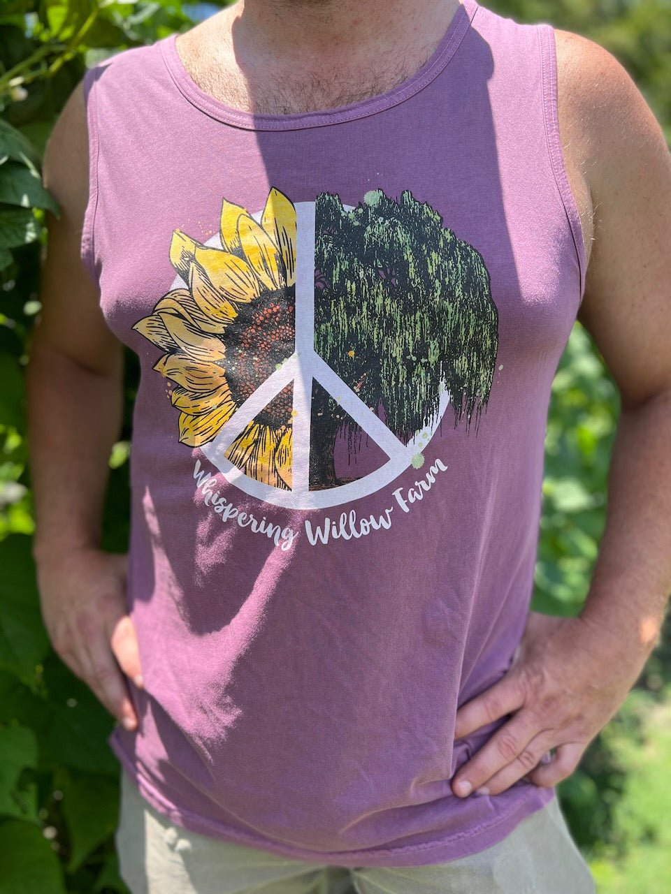 WWF - Sunflower/Willow Tank Top | Pink