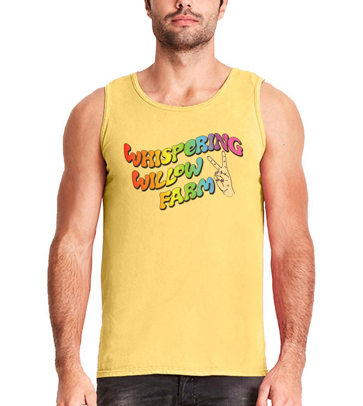 WWF - Hippie Tank Top | Yellow