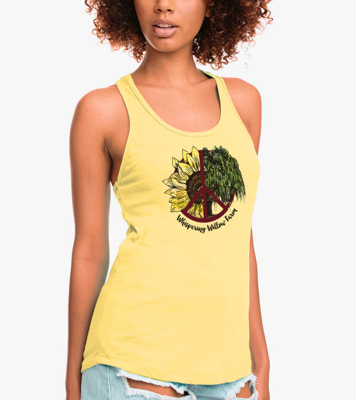 WWF - Sunflower/Willow Tank Top | Yellow